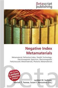 Negative Index Metamaterials