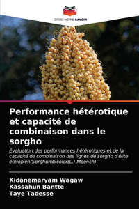 Performance hétérotique et capacité de combinaison dans le sorgho