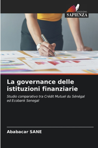 governance delle istituzioni finanziarie