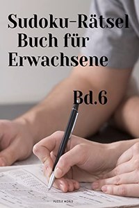 Sudoku-Rätselbuch für Erwachsene Bd. 6