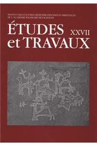 Etudes Et Travaux XXVII