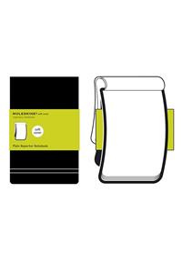 Moleskine Reporter Notebook, Pocket, Plain, Black, Soft Cover (3.5 X 5.5)