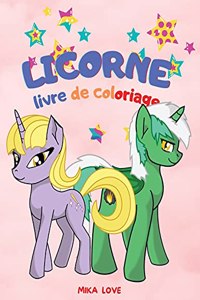 Licorne Livre de Coloriage