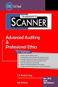 Scanner-Advanced Auditing & Professional Ethics (CA-Final)(November 2018 Exam-Old Syllabus)