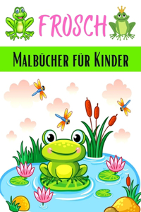 Frosch Malbücher für Kinder