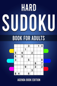 Hard Sudoku Book for Adults