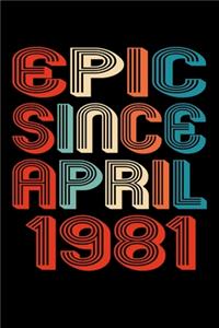 Epic Since April 1981