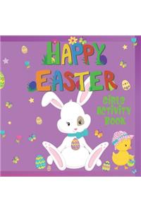 Happy Easter Girls Activity Book