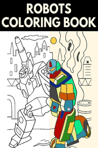 Robots Coloring Book