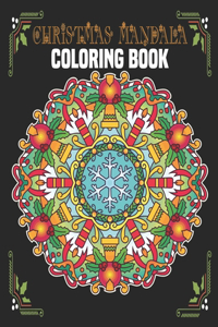 Christmas Mandala Coloring Book