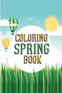 Spring Coloring Book