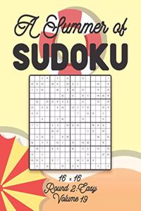 A Summer of Sudoku 16 x 16 Round 2