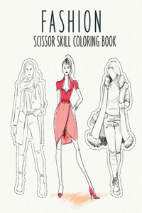 Fashion Scissor Skill Coloring Book