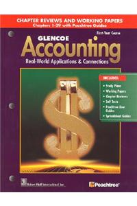 Glencoe Accounting: Chapters 1-29, Working Papers