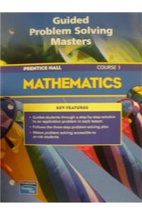 Prentice Hall Math Course 1 Guided Problem Solving Blackline Masters 2004 C