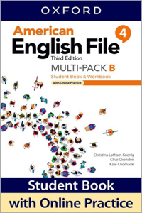 American English File Level 4 Student Book/Workbook Multi-Pack B with Online Practice