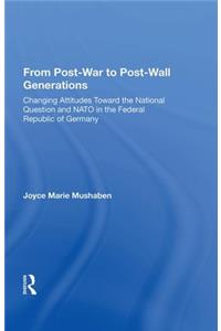 From Post-War to Post-Wall Generations