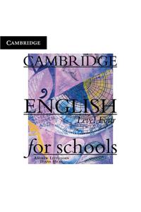 Cambridge English for Schools Level 4 Class Audio CDs (2): Level 4