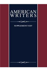 American Writers, Supplement XXV