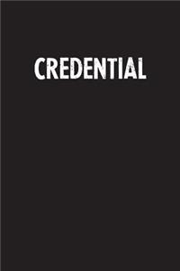 Credential