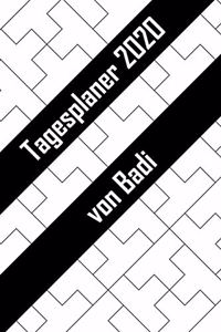 Tagesplaner 2020 von Badi