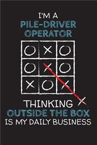 I'm a PILE-DRIVER OPERATOR