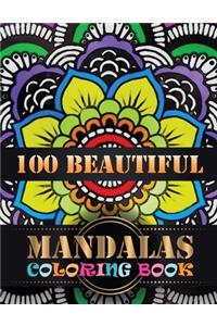 100 Beautiful Mandalas Coloring Book