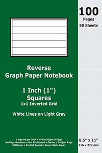 Reverse Graph Paper Notebook