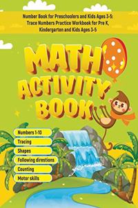 Number Book for Preschoolers and Kids Ages 3-5
