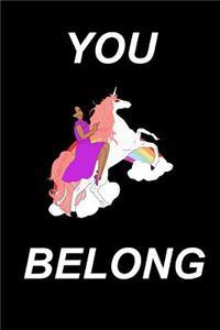 Michelle Obama says You Belong
