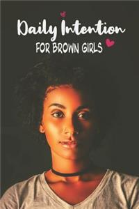 Daily Intention for Brown Girls