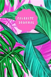 Favorite Journal