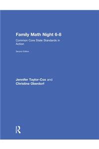 Family Math Night 6-8