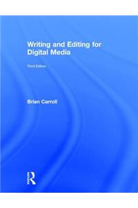 Writing and Editing for Digital Media