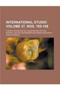 International Studio Volume 27, Nos. 105-108