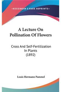 A Lecture on Pollination of Flowers