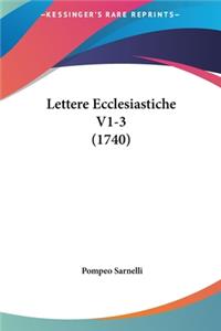 Lettere Ecclesiastiche V1-3 (1740)