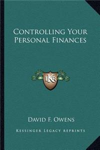 Controlling Your Personal Finances