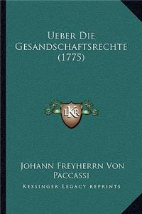 Ueber Die Gesandschaftsrechte (1775)