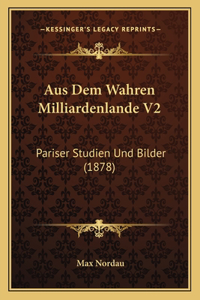 Aus Dem Wahren Milliardenlande V2