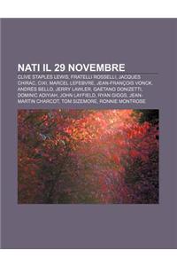 Nati Il 29 Novembre