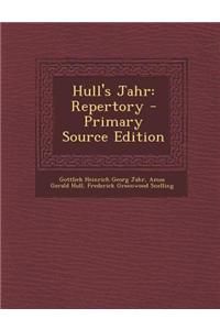 Hull's Jahr: Repertory