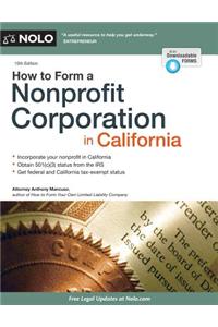 How to Form a Nonprofit Corporation in California