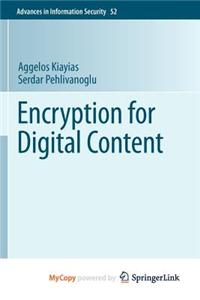 Encryption for Digital Content