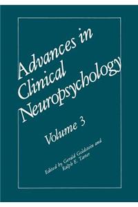 Advances in Clinical Neuropsychology