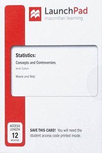 Launchpad for Moore's Statistics: Concepts and Controversies (Twelve Month Access)