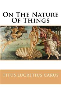 On The Nature Of Things