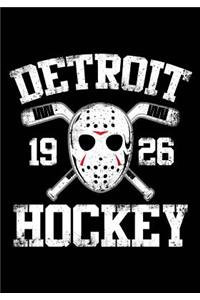 Detroit 1926 Hockey: Hockey Journal & Personal Stats Tracker 100 Games