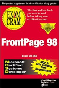 MCSD Frontpage Exam Cram