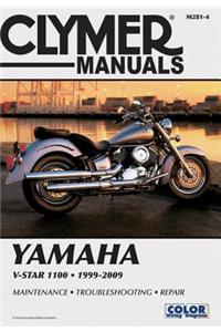 Yamaha V-Star 1100 Series Motorcycle (1999-2009) Service Repair Manual